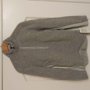 NWT - Men's S Lululemon Grey Tundra Trek 1/2 Zip